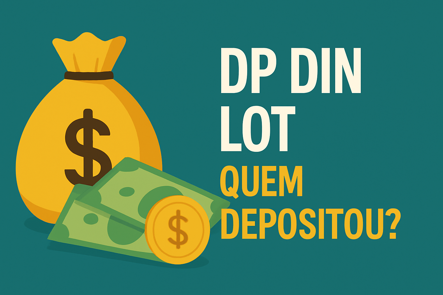 DP Din Lot Quem Depositou?